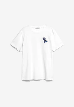 Armedangels Heavyweight T-Shirt Relaxed Fit Made Of Organic Cotton Mix -Armedangels lodaan premium aa white01 10