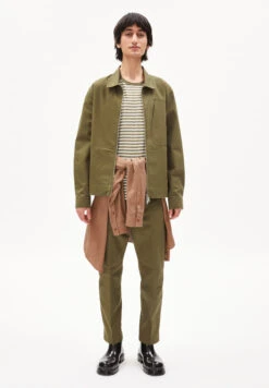 Armedangels Overshirt Regular Fit Made Of Organic Cotton 11 Armedangels Overshirt Regular Fit Made Of Organic Cotton -Armedangels lomaas oliva01 06