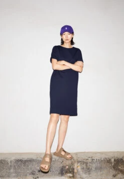 Armedangels Jersey Dress Regular Fit Made Of LENZING™ ECOVERO™ Mix -Armedangels maailana night sky 05