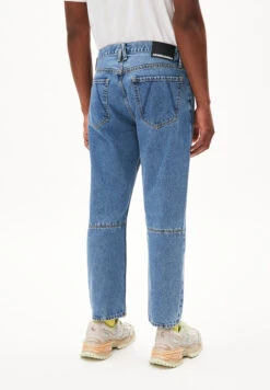 Armedangels Loose Fit Cropped Denim Made Of Organic Cotton