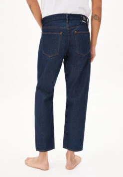 Armedangels Loose Fit Cropped Denim Made Of Organic Cotton