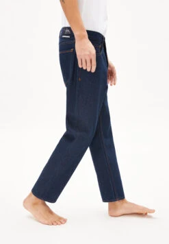 Armedangels Loose Fit Cropped Denim Made Of Organic Cotton -Armedangels maakx ra01 08