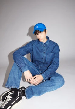 Armedangels Shirt Regular Fit Made Of Organic Cotton Mix -Armedangels maanu indigo ink01 05