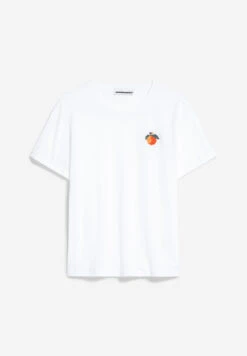Armedangels T-Shirt Relaxed Fit Made Of Organic Cotton -Armedangels maarla fruits white01 10