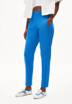 Armedangels Jersey Pants Regular Fit With Of LENZING™ ECOVERO™ Viscose -Armedangels magdaalena warm01 blue