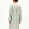 Armedangels Woven Dress Relaxed Fit Made Of LENZING™ ECOVERO™ Viscose -Armedangels malvinaa small thermal polar green01 02