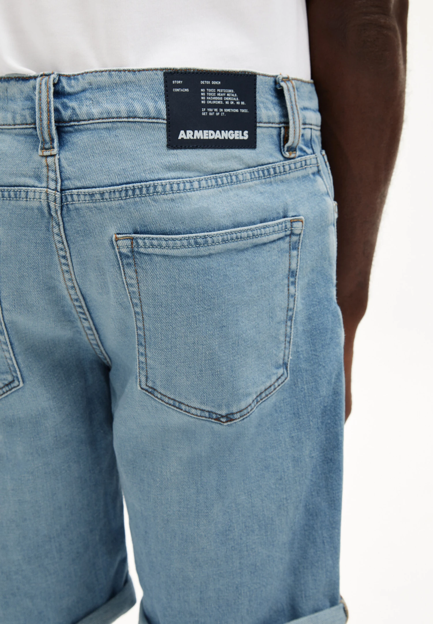 Armedangels Denim Shorts Made Of Organic Cotton Mix 4 Armedangels Denim Shorts Made Of Organic Cotton Mix - Image 2