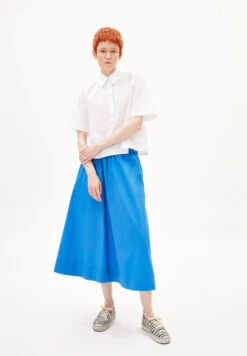 Armedangels Blouse Relaxed Fit Made Of Organic Cotton -Armedangels nelinaa white01 06