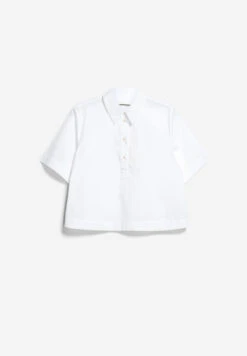 Armedangels Blouse Relaxed Fit Made Of Organic Cotton -Armedangels nelinaa white01 10