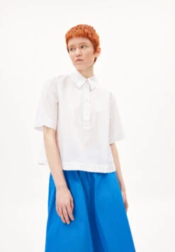 Armedangels Blouse Relaxed Fit Made Of Organic Cotton -Armedangels nelinaa01 white
