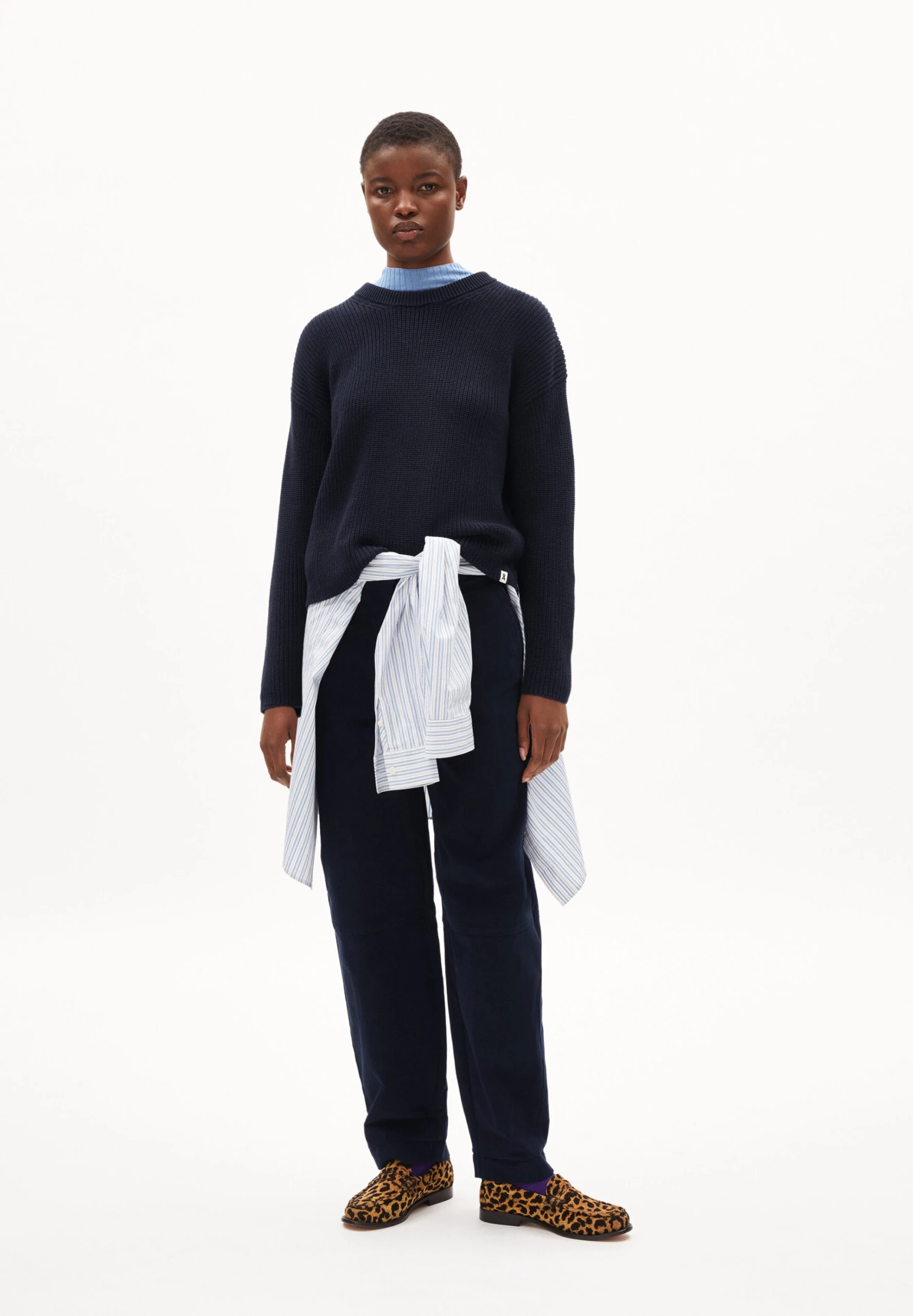 Armedangels Sweater Loose Fit Made Of Organic Cotton 6 Armedangels Sweater Loose Fit Made Of Organic Cotton - Image 4