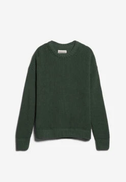 Armedangels Sweater Relaxed Fit Made Of Organic Cotton -Armedangels oskaares boreal green01 10