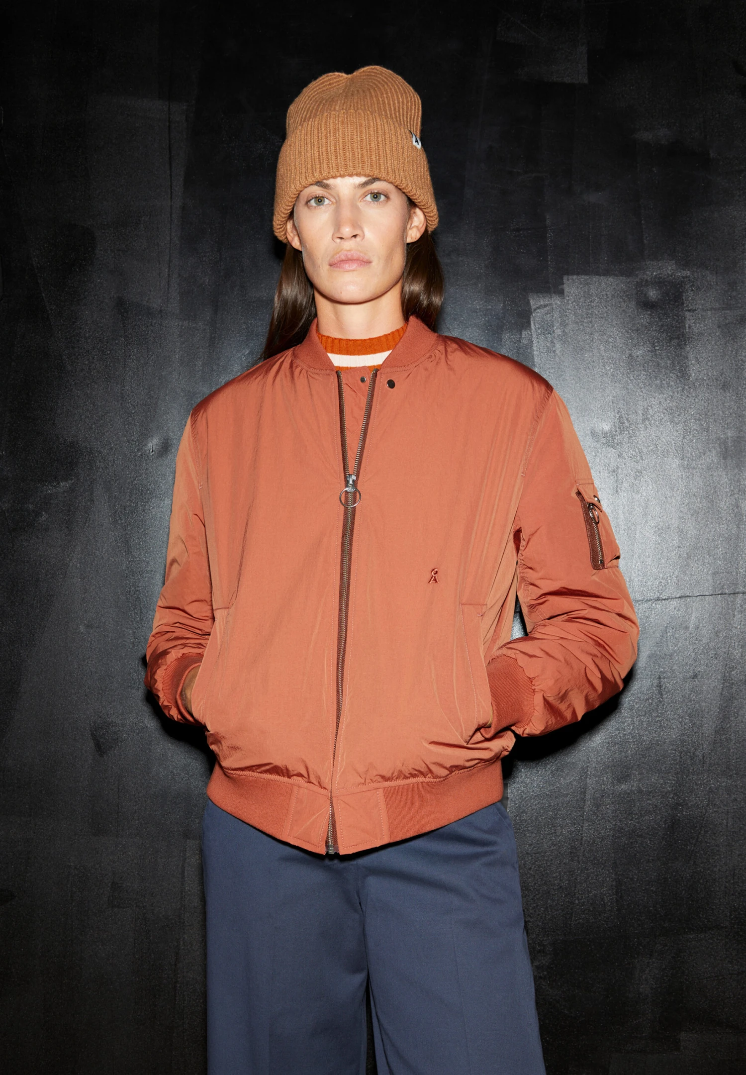 Armedangels Blouson Jacket Relaxed Fit Made Of Polyamide Mix (recycled) 5 Armedangels Blouson Jacket Relaxed Fit Made Of Polyamide Mix (recycled) - Image 3