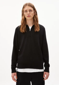 Armedangels Sweater Regular Fit Made Of Merino-Wool Mix 13 Armedangels Sweater Regular Fit Made Of Merino-Wool Mix -Armedangels paanas01 black