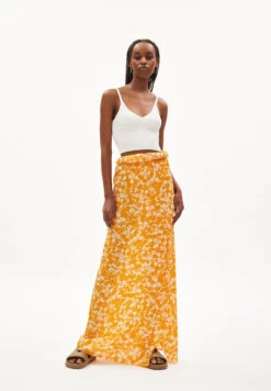 Armedangels Pareo Regular Fit Made Of TENCEL™ Lyocell -Armedangels paarea mangorang02 mangorange