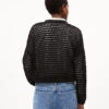 Armedangels Cardigan Loose Fit Made Of Organic Cotton -Armedangels pascaale black01 02