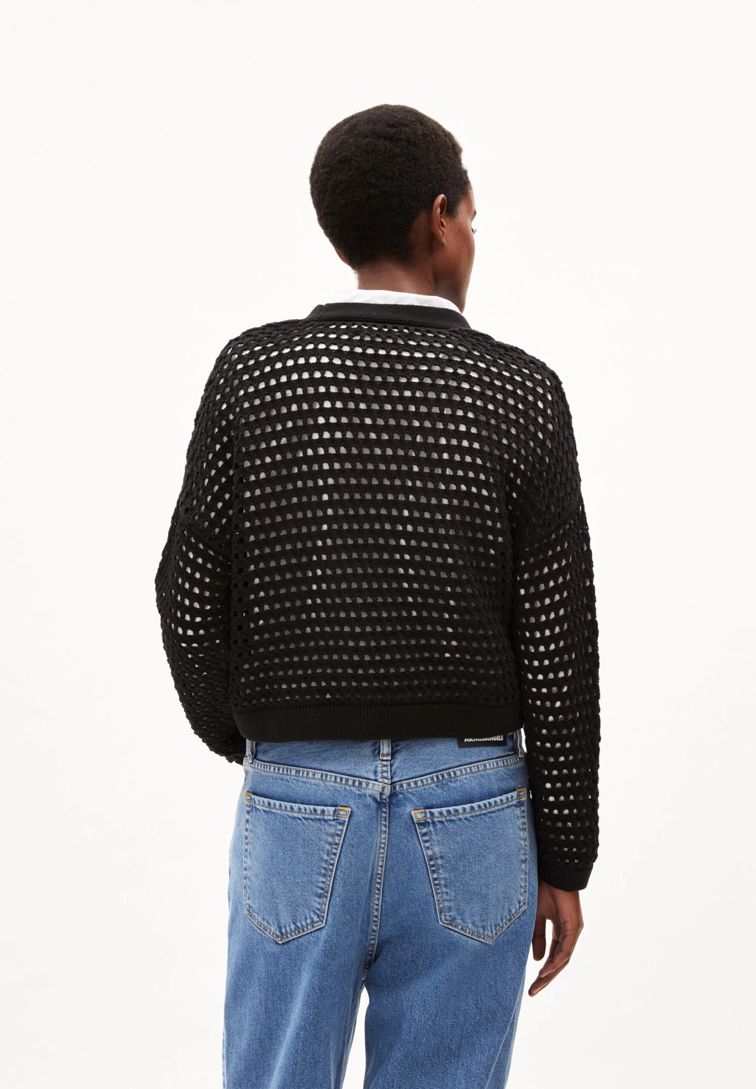 Armedangels Cardigan Loose Fit Made Of Organic Cotton 3 Armedangels Cardigan Loose Fit Made Of Organic Cotton