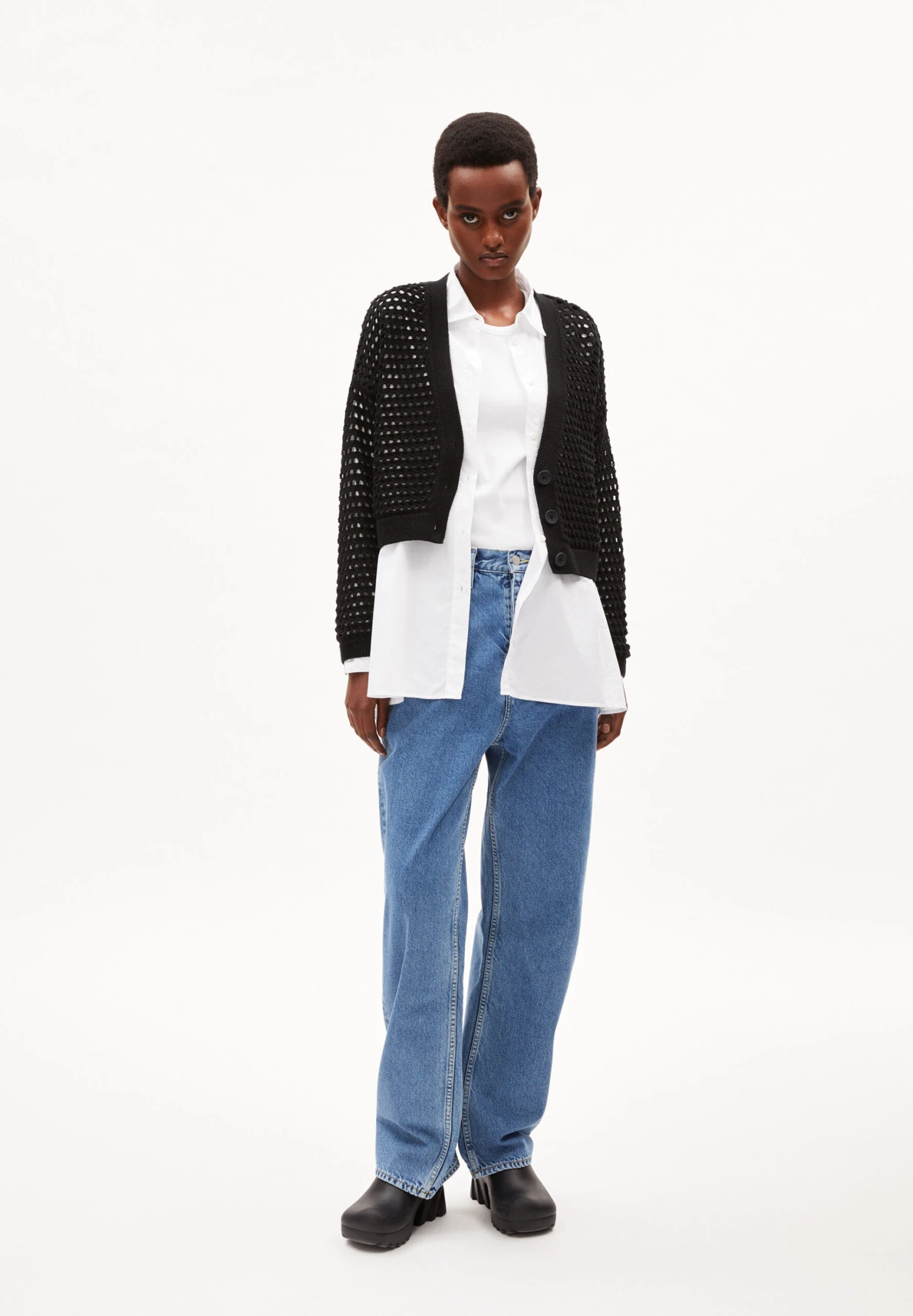 Armedangels Cardigan Loose Fit Made Of Organic Cotton 6 Armedangels Cardigan Loose Fit Made Of Organic Cotton - Image 4