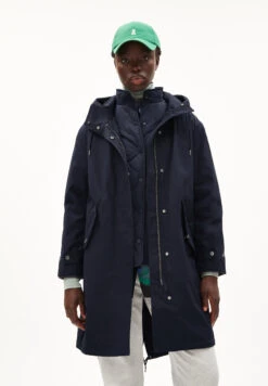 Armedangels Parka Relaxed Fit Made Of Organic Cotton -Armedangels penedaa core night01 sky