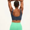 Armedangels Activewear Bralette Made Of Polyamide Mix (Recycled) -Armedangels rinaara indigo01 02