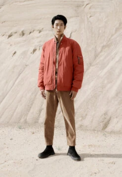 Armedangels Blouson Jacket Regular Fit Made Of Polyamide Mix (recycled) -Armedangels rokuaa brick01 08