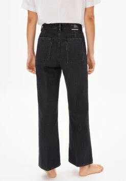 Armedangels Flared Fit Ankle Denim Made Of Organic Cotton
