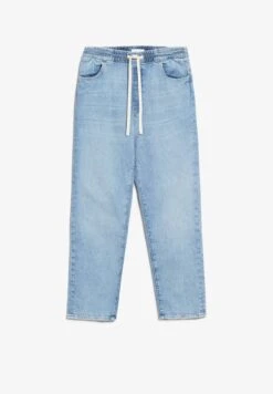 Armedangels Boyfriend Fit Mid Waist Made Of Organic Cotton Mix -Armedangels rutaa hemp mineral blue01 10