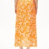 Armedangels Woven Skirt Regular Fit Made Of TENCEL™ Lyocell -Armedangels saalanja mangorange mangorange 02