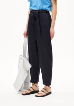 Armedangels Pants Relaxed Fit Made Of TENCEL™ Lyocell -Armedangels saamera night01 sky