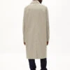 Armedangels Outerwear Coat Relaxed Fit Made Of Organic Cotton 1 Armedangels Outerwear Coat Relaxed Fit Made Of Organic Cotton -Armedangels saarik sand stone01 02