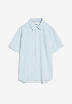 Armedangels Shirt Relaxed Fit Made Of Organic Cotton -Armedangels sebaa blueniverse white01 10