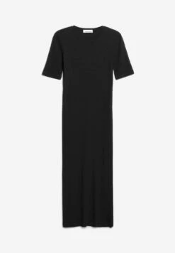 Armedangels Rib-Dress Regular Fit Made Of Organic Cotton Mix -Armedangels sehaa black01 10