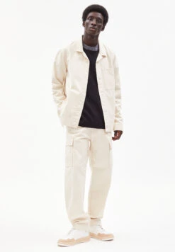 Armedangels Overshirt Made Of Organic Cotton -Armedangels shaake undyed 06