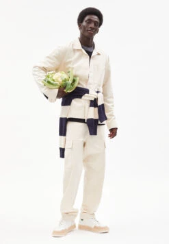 Armedangels Overshirt Made Of Organic Cotton -Armedangels shaake undyed01 05