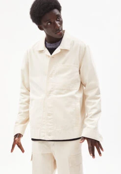 Armedangels Overshirt Made Of Organic Cotton -Armedangels shaake01 undyed
