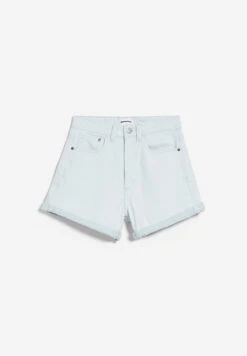 Armedangels Shorts Regular Fit Made Of Organic Cotton Mix -Armedangels sviaa blue white01 10