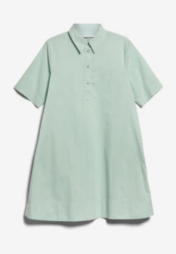 Armedangels Dress Relaxed Fit Made Of Organic Cotton 12 Armedangels Dress Relaxed Fit Made Of Organic Cotton -Armedangels talizaa polar green01 10