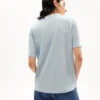 Armedangels Heavyweight T-Shirt Loose Fit Made Of Organic Cotton Mix -Armedangels tarjaa morning sky01 02