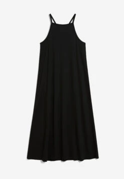 Armedangels Jersey Dress Loose Fit Made Of Organic Cotton -Armedangels thidaa mercerized black01 10