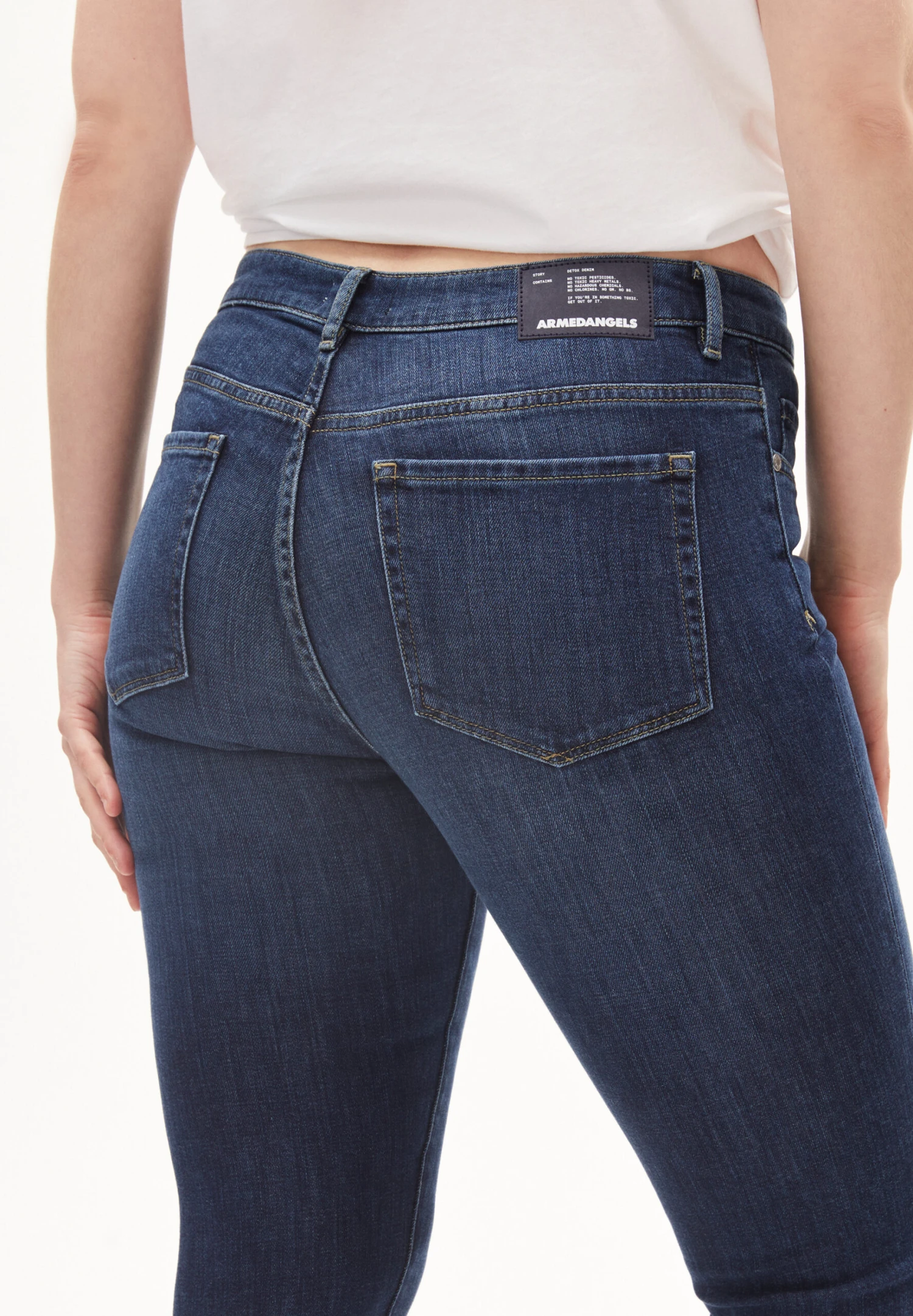 Armedangels Skinny Fit Mid Waist Made Of Organic Cotton Mix 12 Armedangels Skinny Fit Mid Waist Made Of Organic Cotton Mix - Image 10