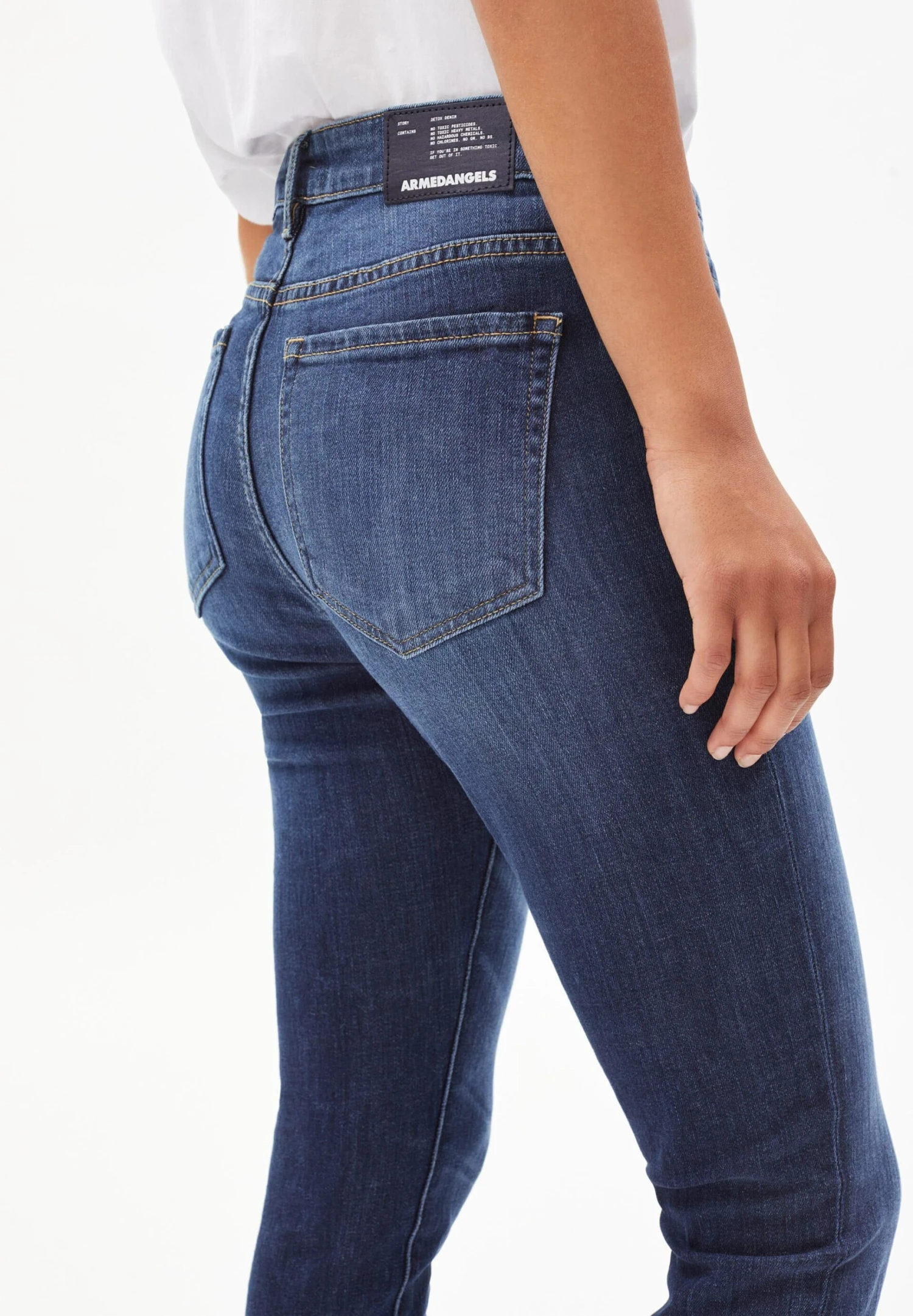 Armedangels Skinny Fit Mid Waist Made Of Organic Cotton Mix 4 Armedangels Skinny Fit Mid Waist Made Of Organic Cotton Mix - Image 2