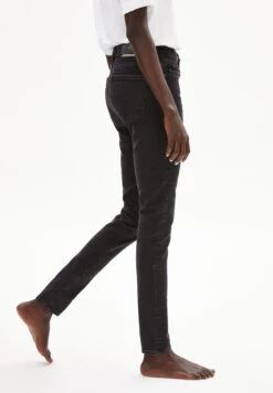 Armedangels Skinny Fit Mid Waist Made Of Organic Cotton Mix -Armedangels tillaa washed down black01 08
