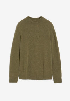 Armedangels Sweater Regular Fit Made Of Alpaca Wool Mix -Armedangels uldaa premium oliva01 10