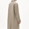 Armedangels Coat Relaxed Fit Made Of Organic Cotton 1 Armedangels Coat Relaxed Fit Made Of Organic Cotton -Armedangels vaanoise sand stone01 02