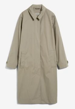Armedangels Coat Relaxed Fit Made Of Organic Cotton -Armedangels vaanoise sand stone01 10