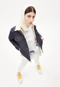 Armedangels Denim Jacket Regular Fit Made Of Organic Cotton -Armedangels velitaa cozy ra01 05