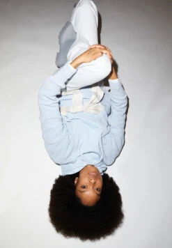 Armedangels Knit Cardigan Loose Fit Made Of Organic Cotton -Armedangels vildanaa soft morning sky01 05