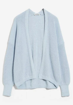Armedangels Knit Cardigan Loose Fit Made Of Organic Cotton -Armedangels vildanaa soft morning sky01 10